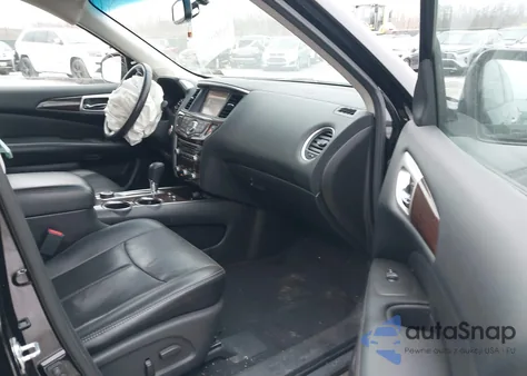 2014 Nissan Pathfinder Platinum from USA, damaged, VIN 5N1AR2MM4EC716162